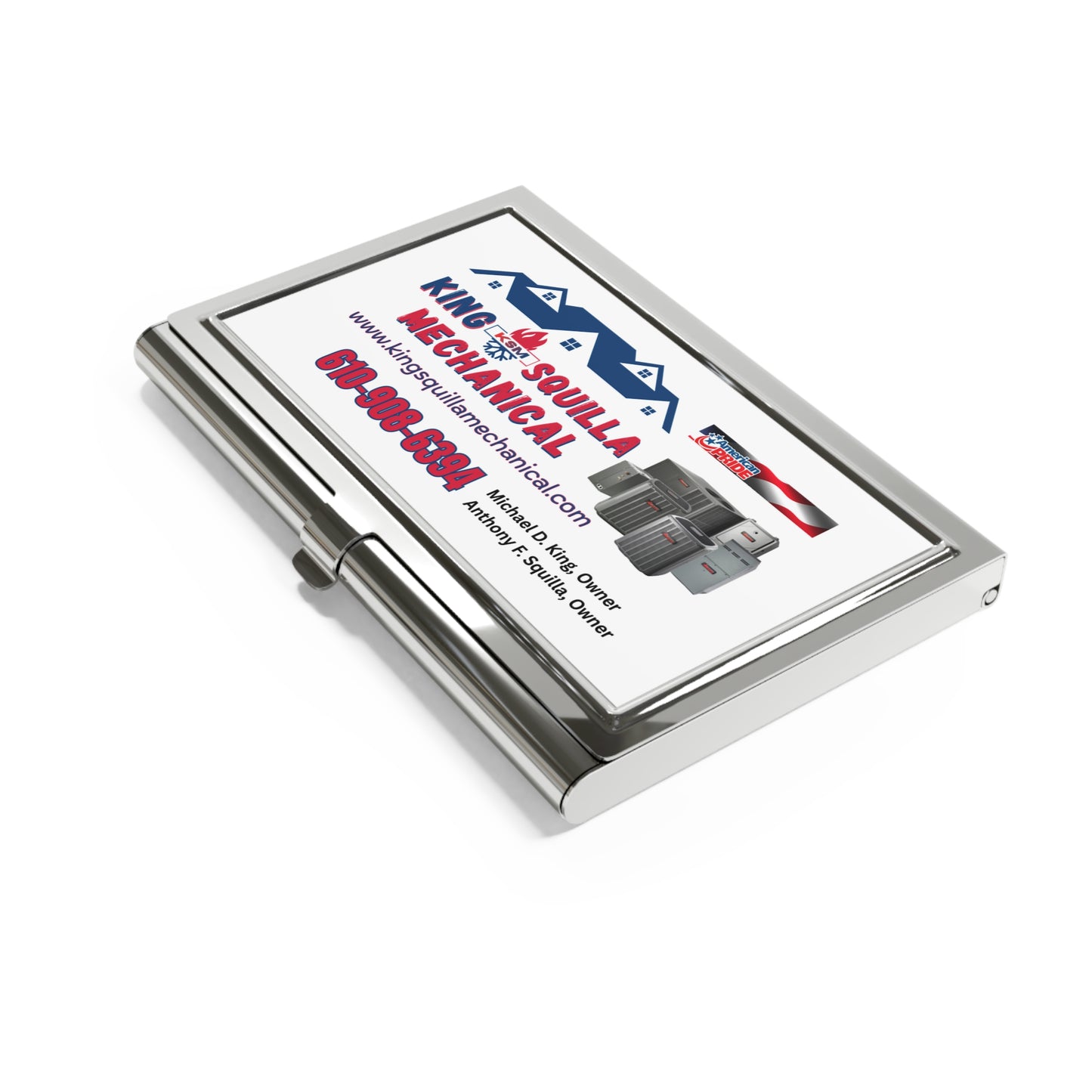KSM Business Card Holder - King Squilla Mechanical