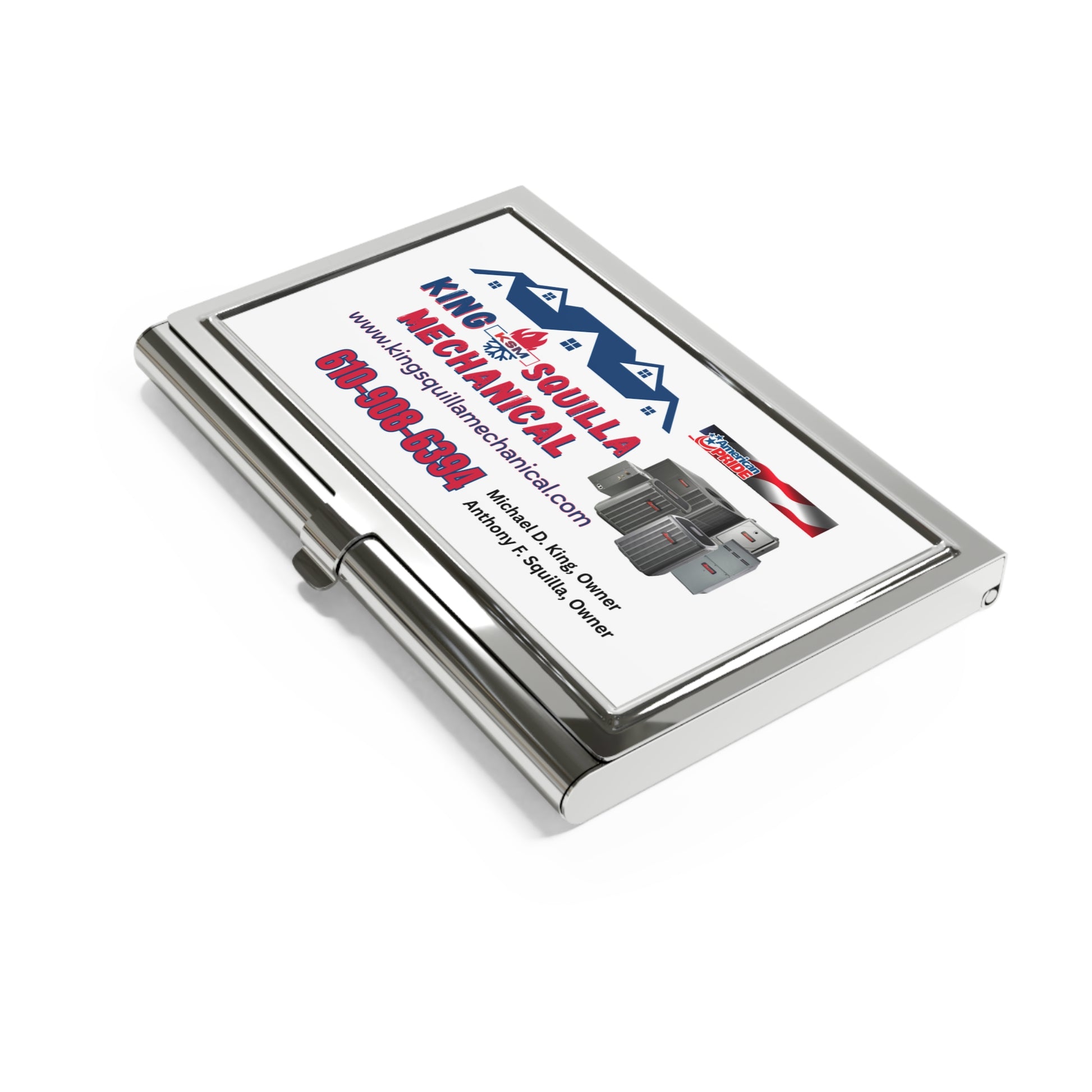 KSM Business Card Holder - King Squilla Mechanical