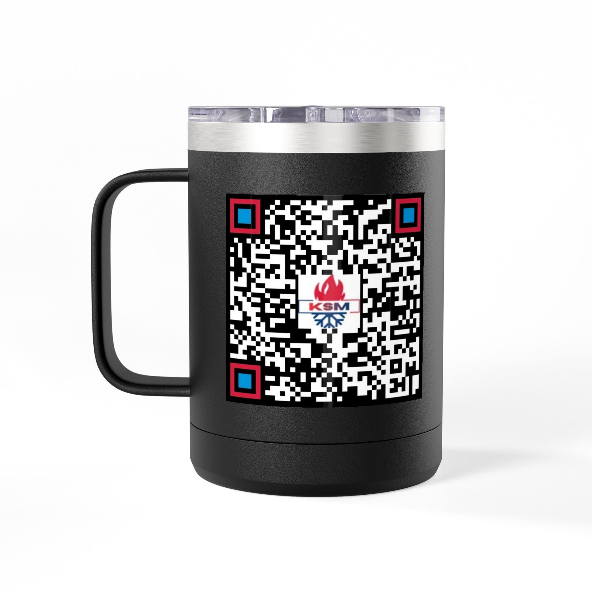 KSM Tumbler Mug - Insulated 15oz Coffee Cup - King Squilla Mechanical