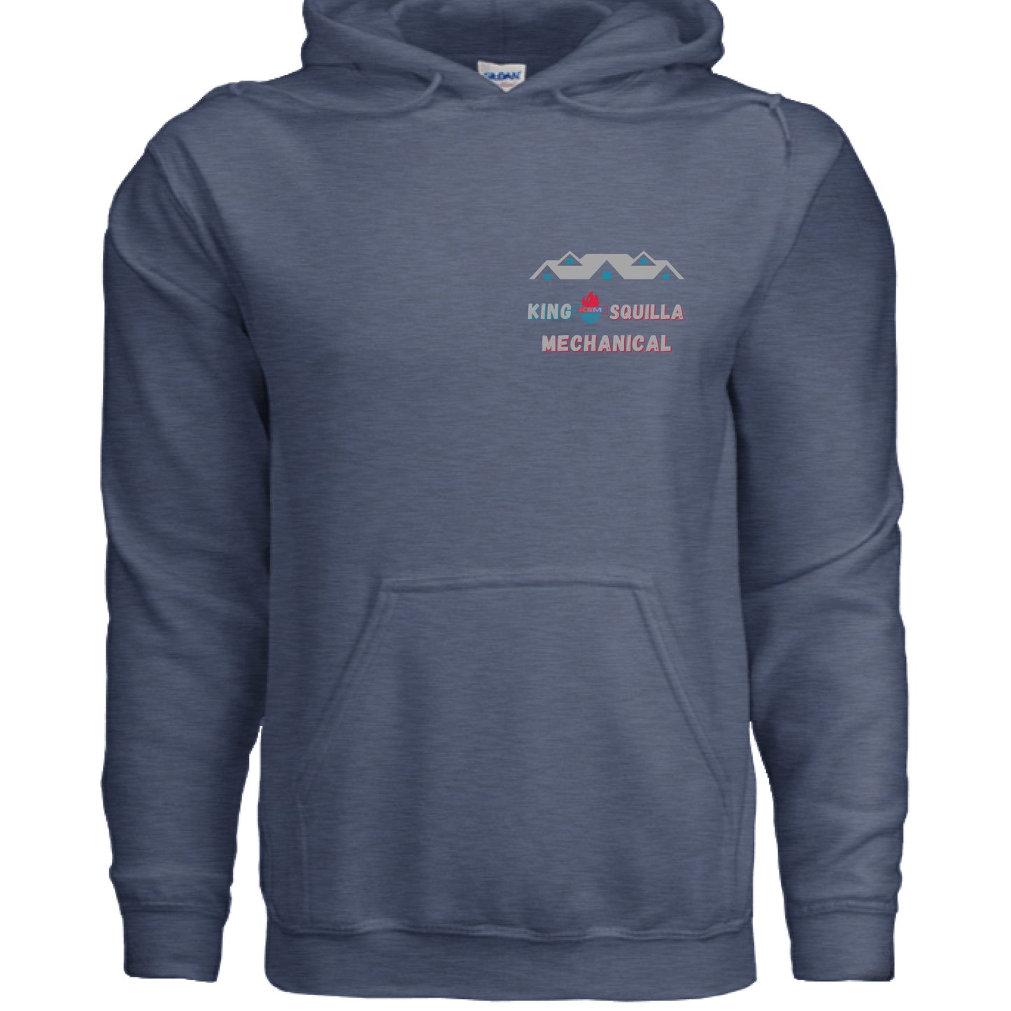 Heather Sport Dark Navy - FRONT