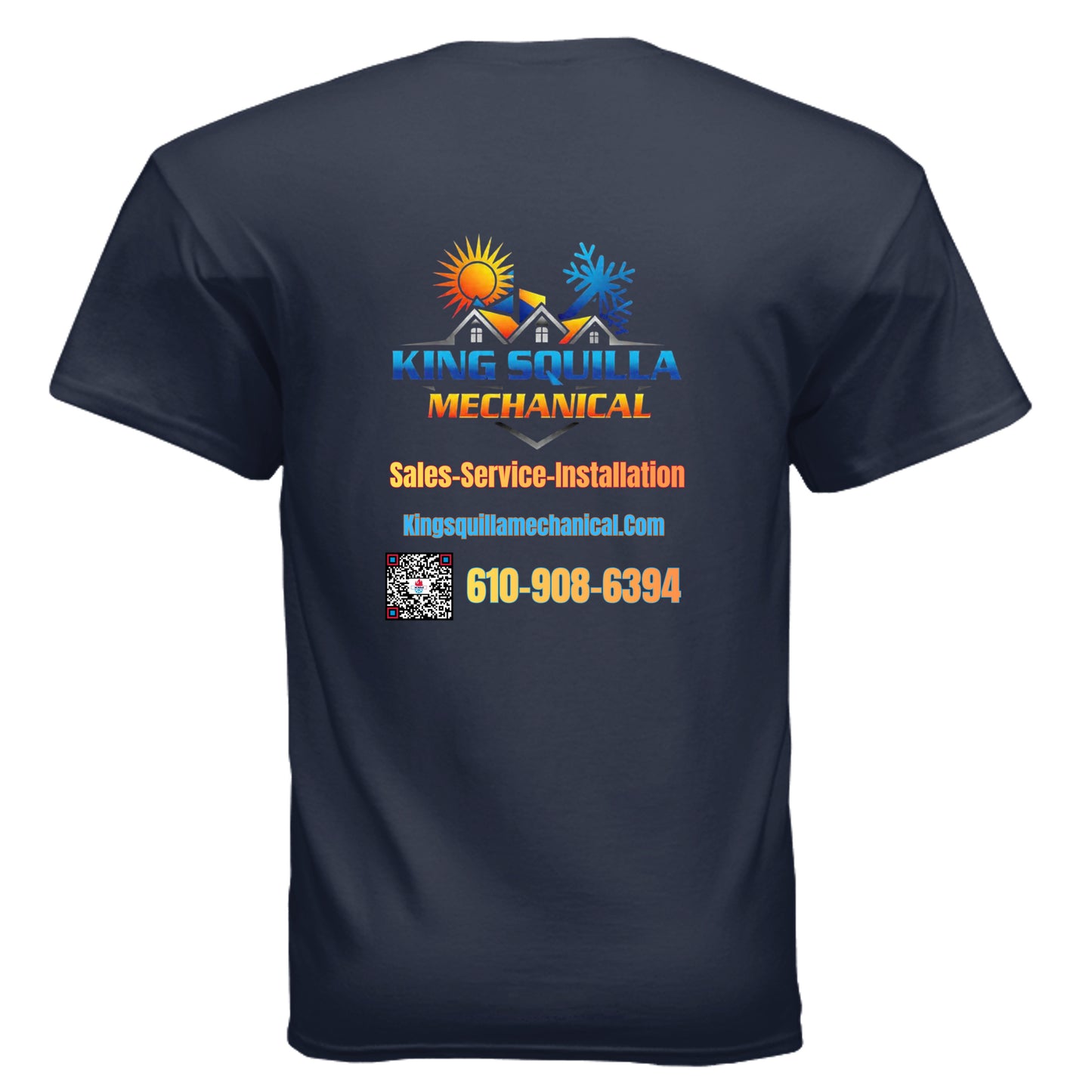 KSM Color Logo Gildan G500 Adult T-Shirt - King Squilla Mechanical